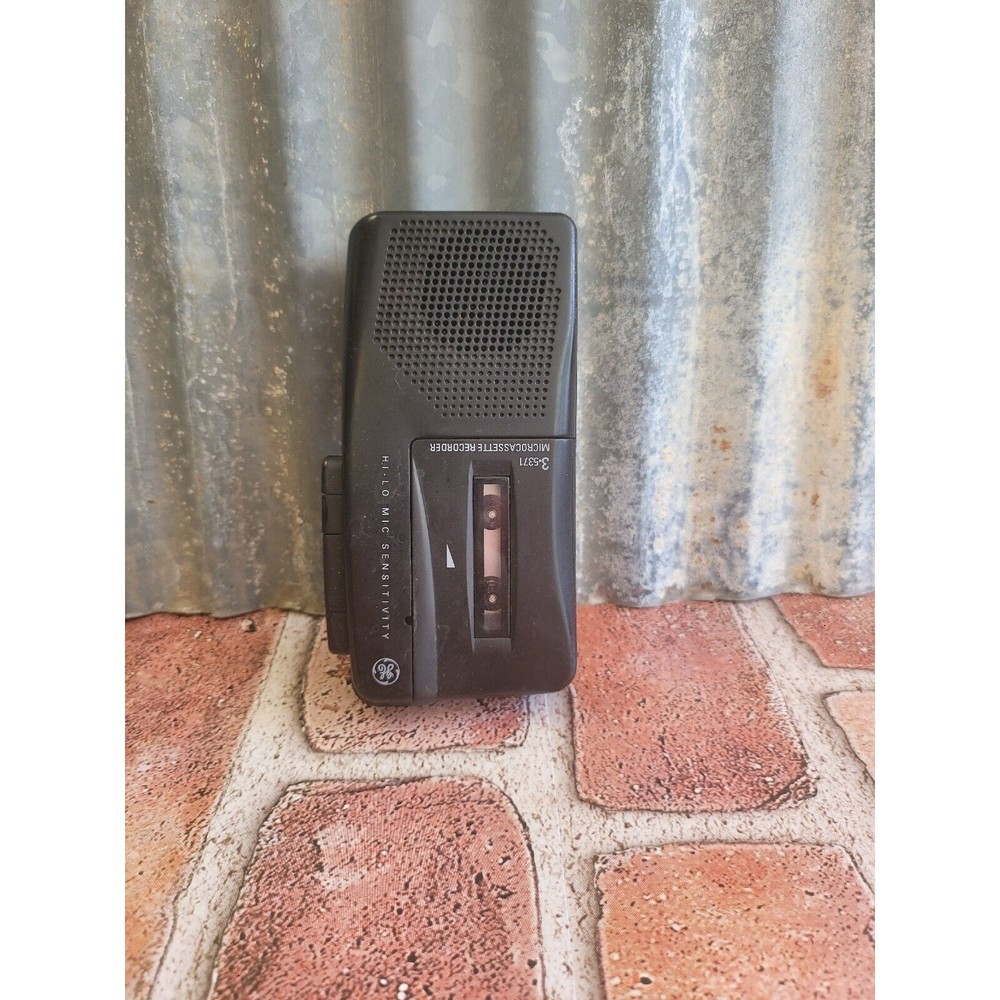general electric microcassette recorder 35371